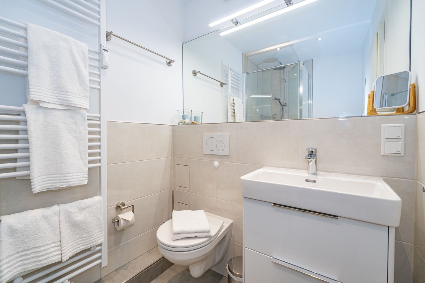 Modernisiertes Badezimmer