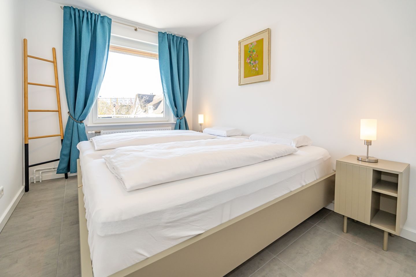 Schlafzimmer der Wohnung